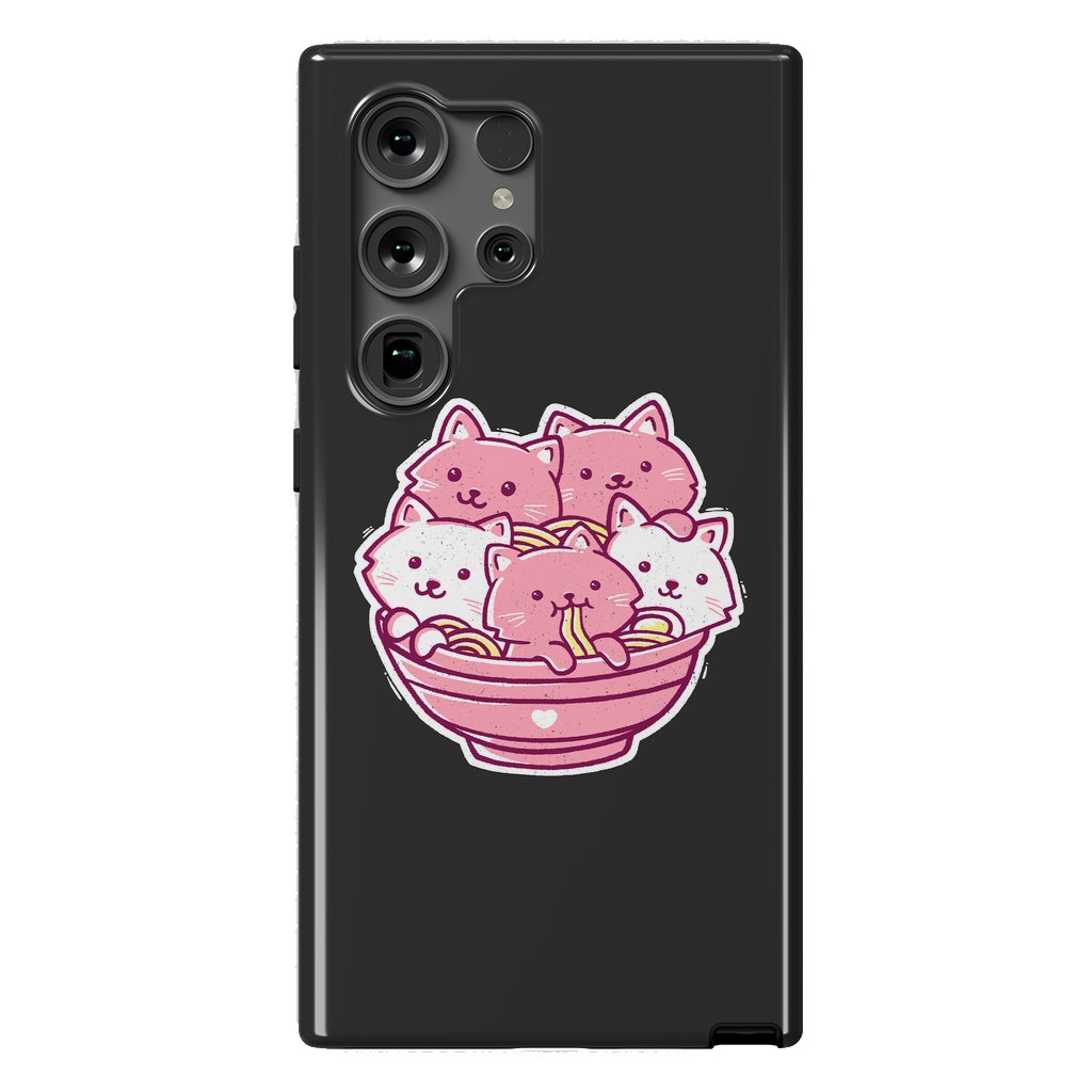 Galaxy S24 Ultra StrongFit Cat Ramen by eduely