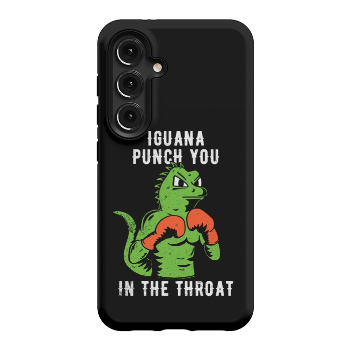 Galaxy S24 StrongFit Iguana Punch You by eduely