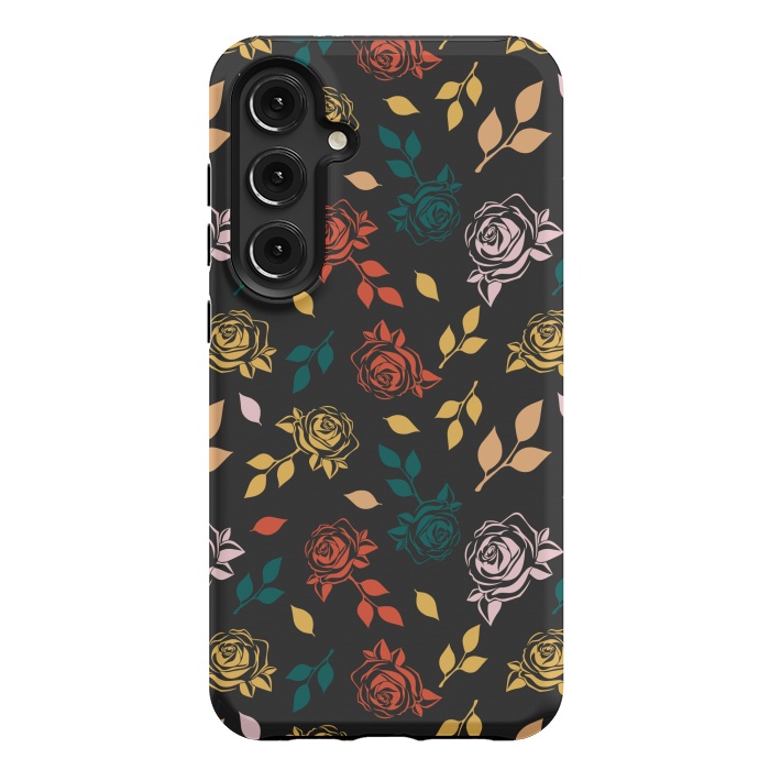 Galaxy S24 Plus StrongFit Rose Floral by TMSarts