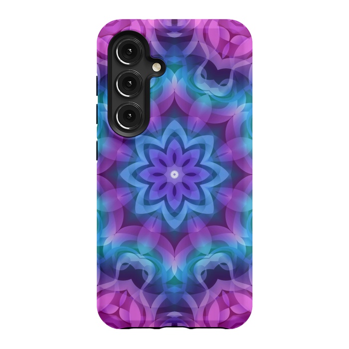 Galaxy S24 StrongFit Floral Abstract G269 by Medusa GraphicArt