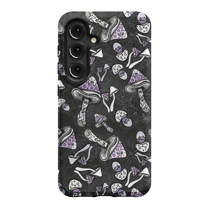 Galaxy S24 StrongFit Shrooms by Rose Halsey