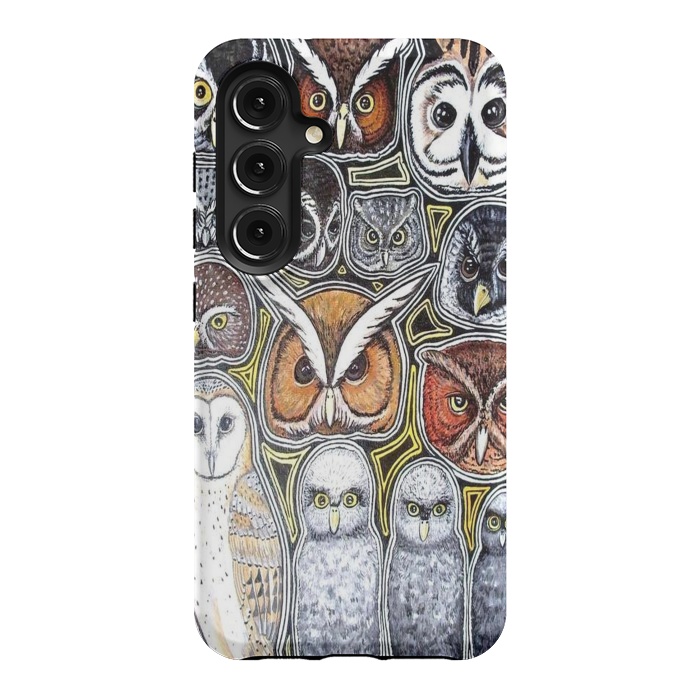 Galaxy S24 StrongFit Owls of Costa Rica by Chloe Yzoard