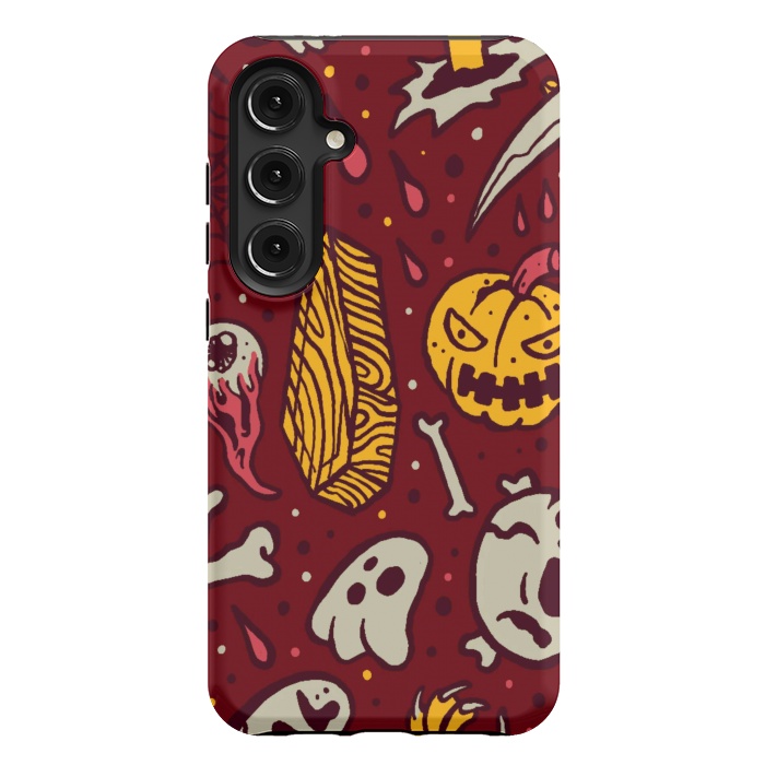 Galaxy S24 Plus StrongFit Horror Pattern 1 by Afif Quilimo