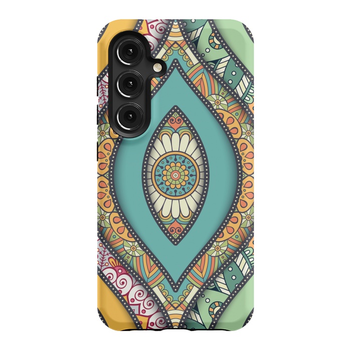 Galaxy S24 StrongFit Mandalas in original figure by ArtsCase