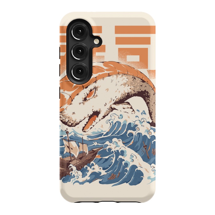 Galaxy S24 StrongFit Moby Sushi by Ilustrata