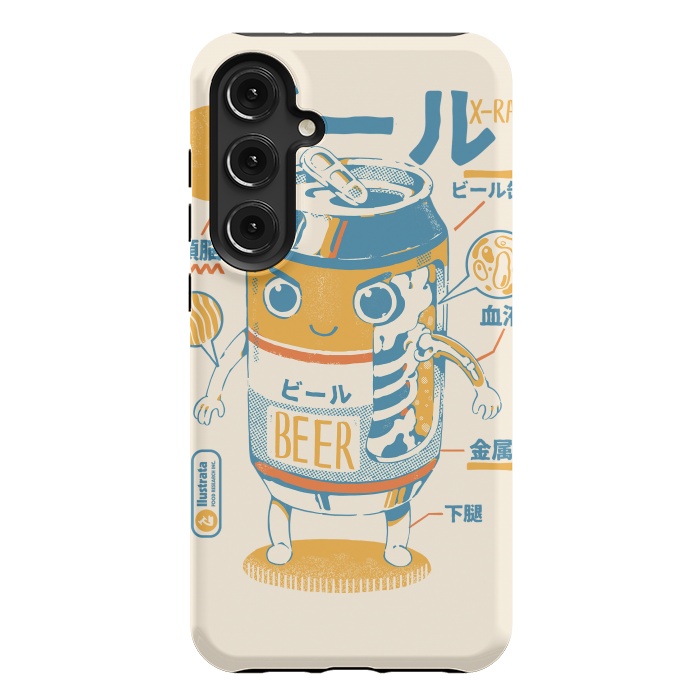 Galaxy S24 Plus StrongFit Beer Can X-Ray by Ilustrata