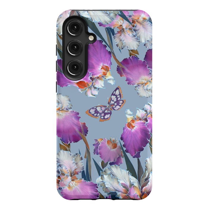 Galaxy S24 Plus StrongFit purple lilac flowers by haroulita