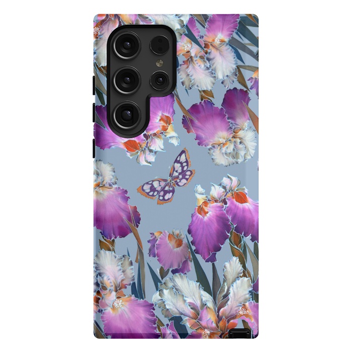 Galaxy S24 Ultra StrongFit purple lilac flowers by haroulita