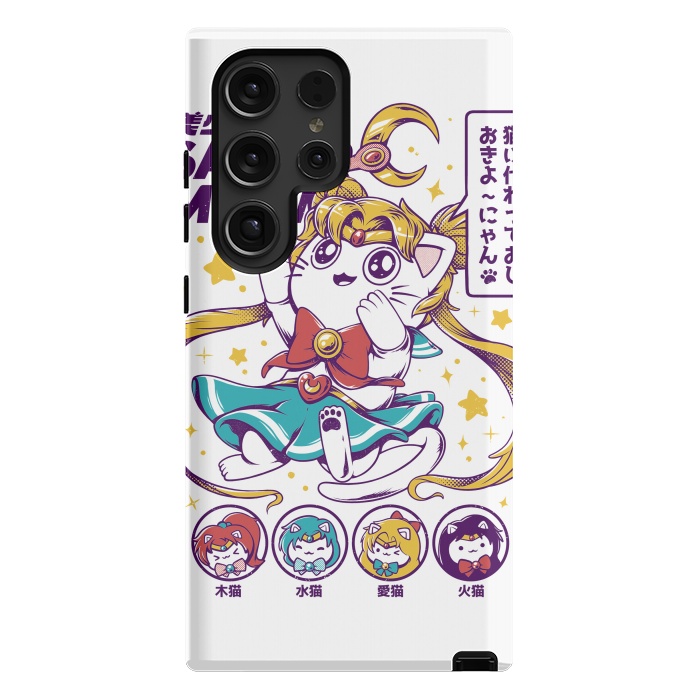 Galaxy S24 Ultra StrongFit Sailor Meow by Ilustrata