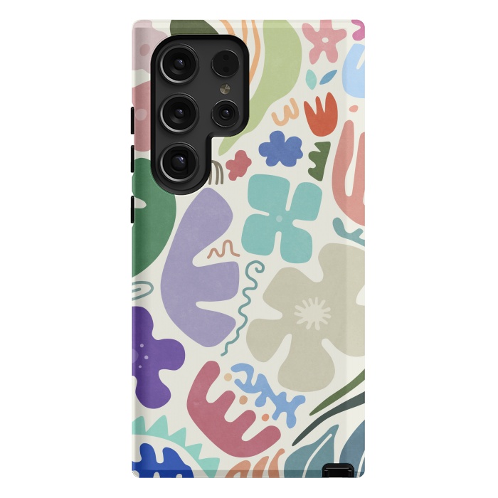 Galaxy S24 Ultra StrongFit Floral Shapes by amini54