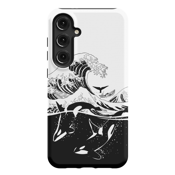 Galaxy S24 Plus StrongFit Wave killer Whale by Alberto