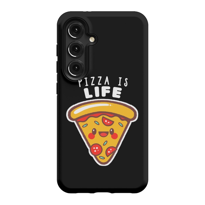 Galaxy S24 StrongFit Pizza is Life by eduely