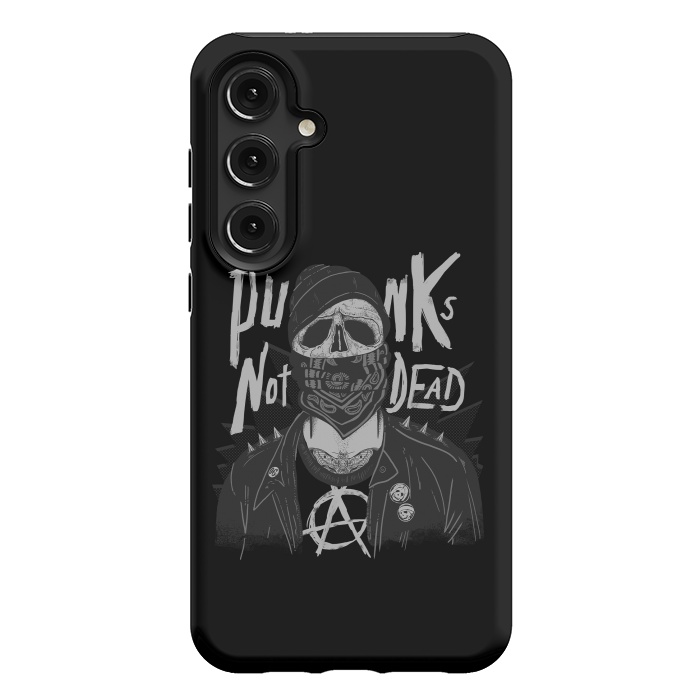 Galaxy S24 Plus StrongFit Punk Skull by eduely
