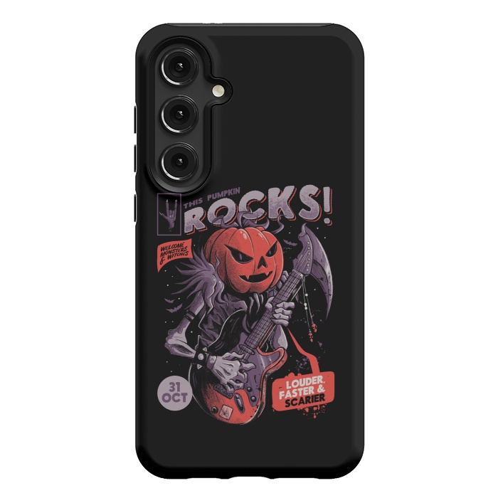 Galaxy S24 Plus StrongFit Rock Pumpkin by eduely