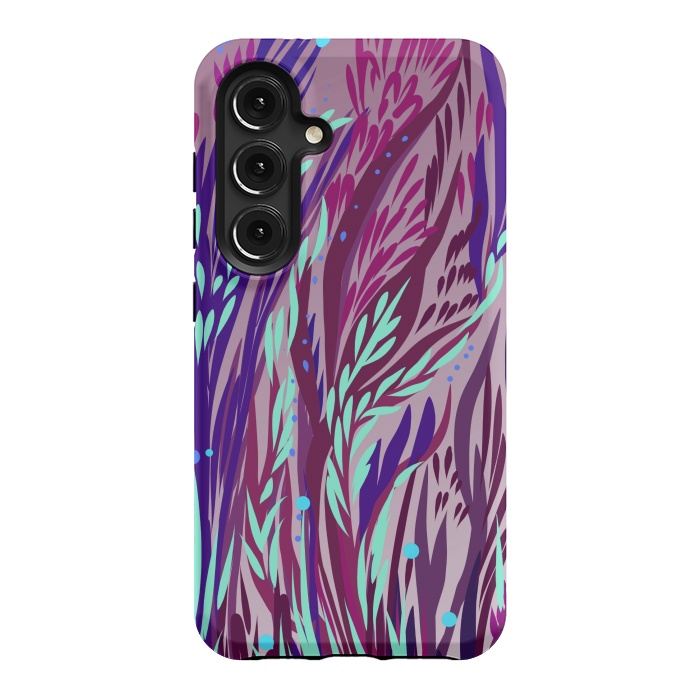 Galaxy S24 StrongFit Floral collection  by Josie