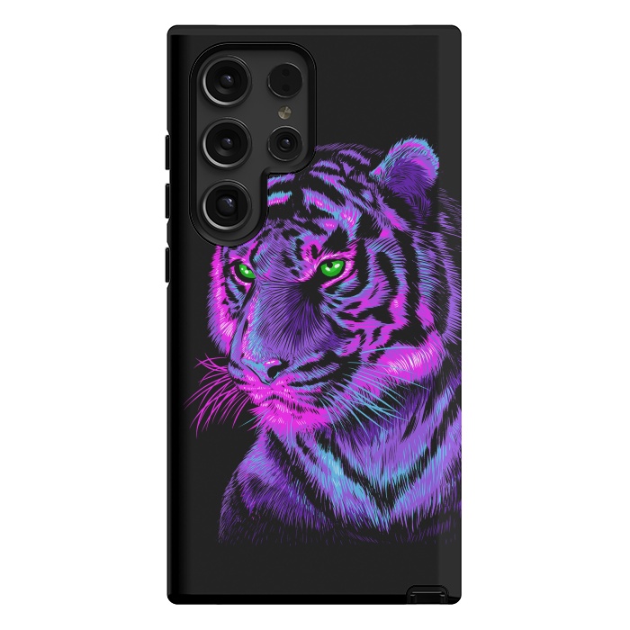 Galaxy S24 Ultra StrongFit Lilac tiger by Alberto