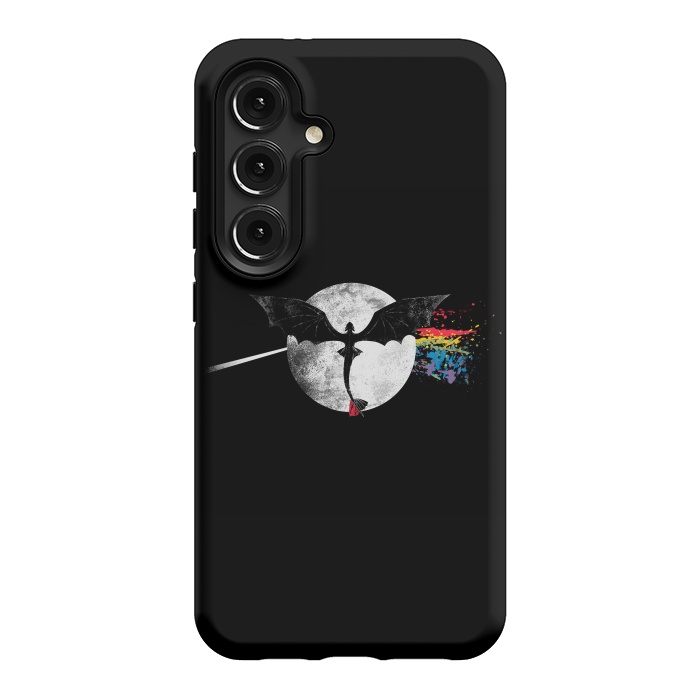 Galaxy S24 StrongFit Dragon Side of the Moon Cute Funny Gift by eduely