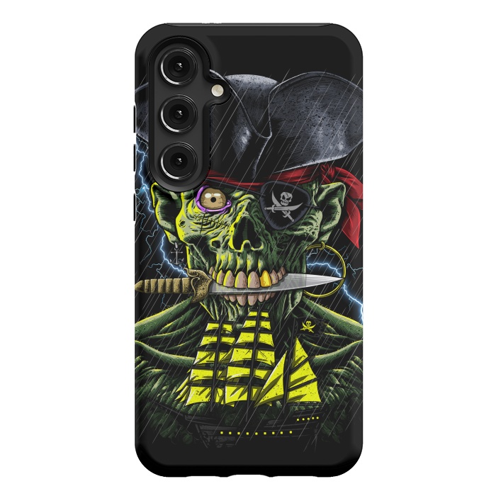 Galaxy S24 Plus StrongFit Zombie Pirate  by Alberto