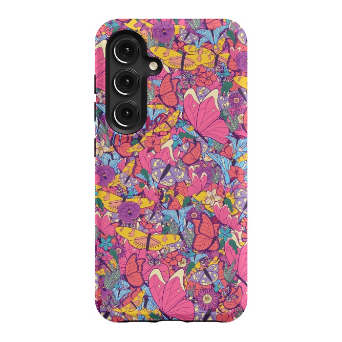 Galaxy S24 StrongFit Spring butterflies by Steve Wade (Swade)