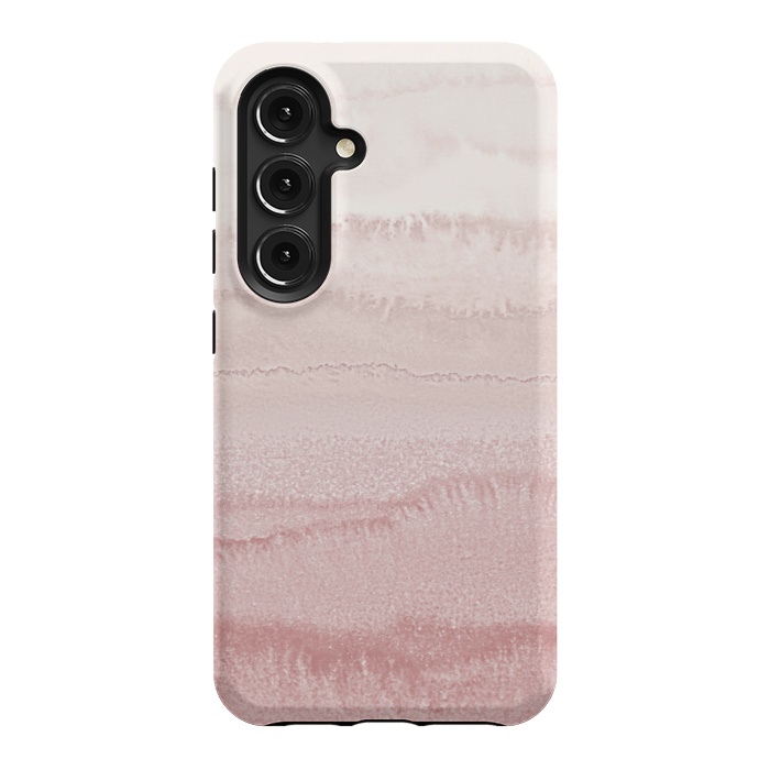 Galaxy S24 StrongFit WITHIN THE TIDES - BALLERINA BLUSH by Monika Strigel