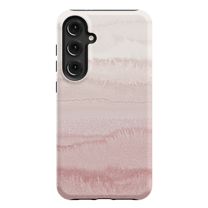 Galaxy S24 Plus StrongFit WITHIN THE TIDES - BALLERINA BLUSH by Monika Strigel