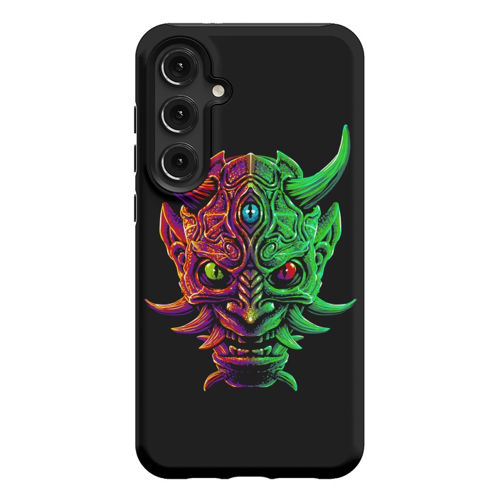 Galaxy S24 Plus StrongFit Demon with 3 Japanese eyes by Alberto