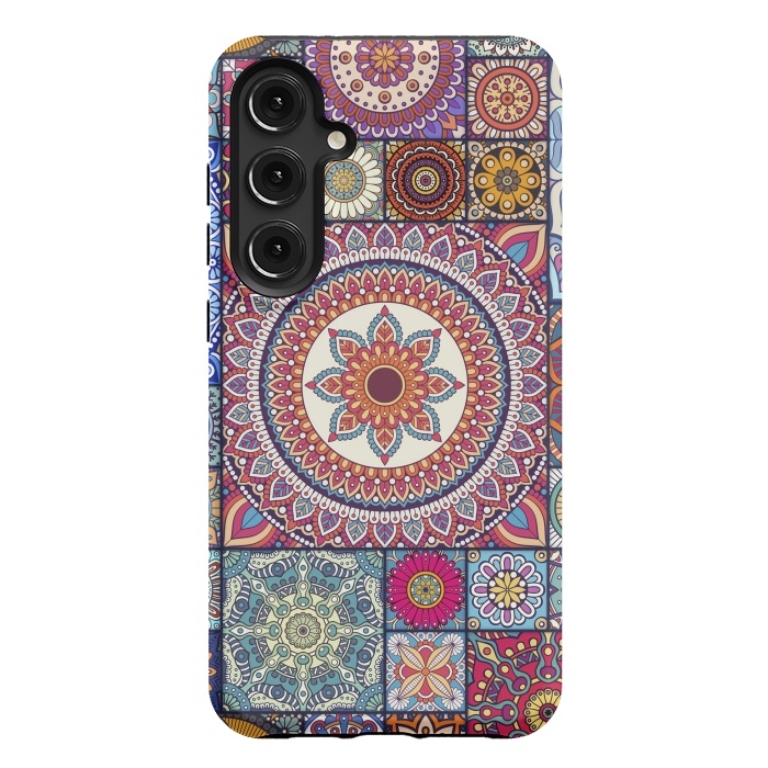 Galaxy S24 Plus StrongFit Different Types of Mandalas by ArtsCase