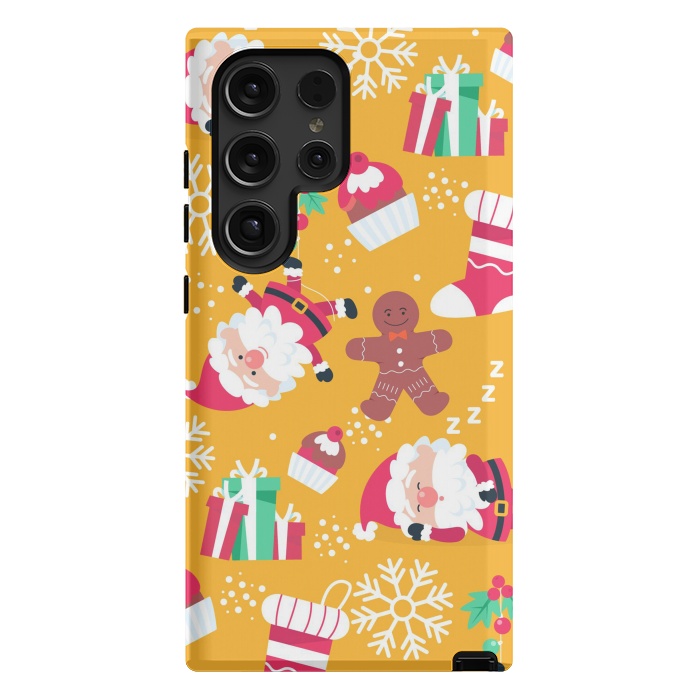 Galaxy S24 Ultra StrongFit Cute Pattern for Christmas  by ArtsCase