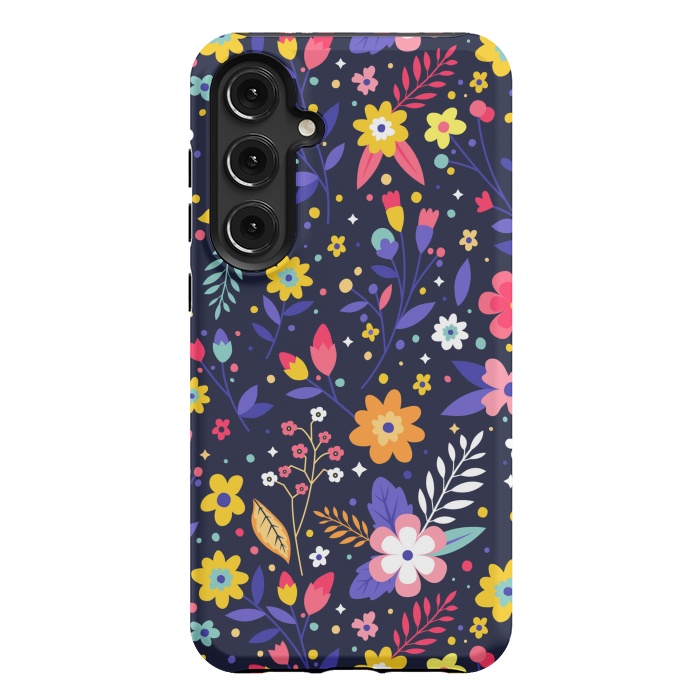 Galaxy S24 Plus StrongFit Beautifull Flowers with Vibrant Colors by ArtsCase