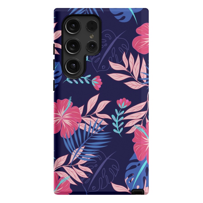Galaxy S24 Ultra StrongFit VIBRE AND HAPPY LEAVES by ArtsCase