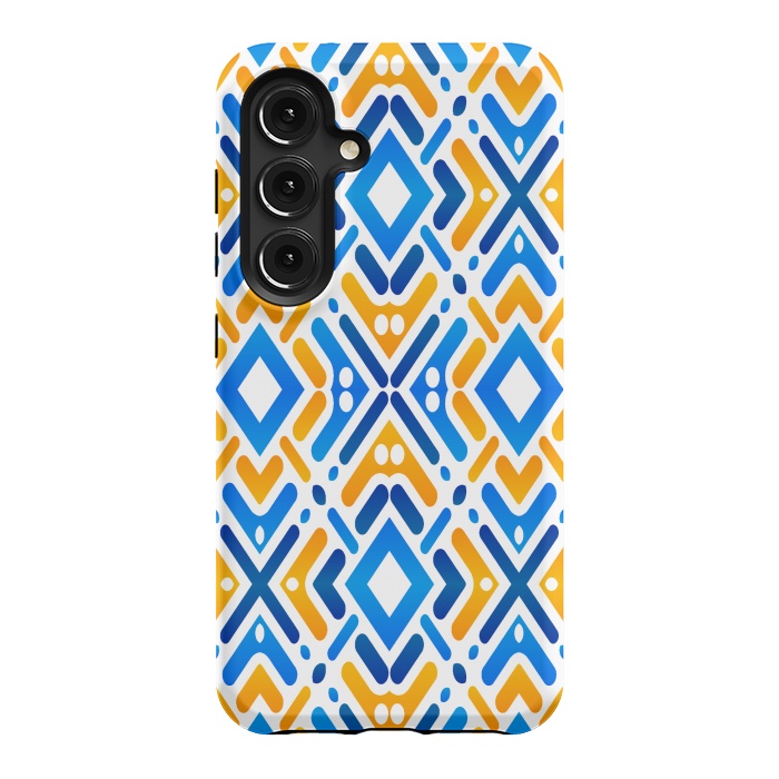 Galaxy S24 StrongFit Colorful pattern by Bledi