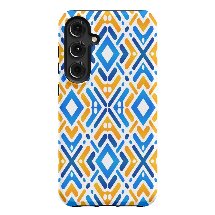 Galaxy S24 Plus StrongFit Colorful pattern by Bledi