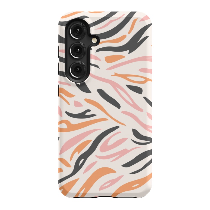Galaxy S24 StrongFit Colorful Tiger Print by ArtPrInk