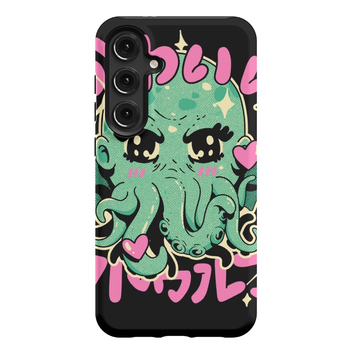 Galaxy S24 Plus StrongFit Cutethulhu Loves by Ilustrata