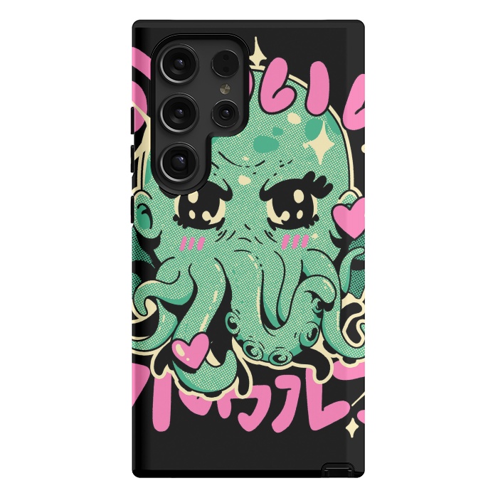 Galaxy S24 Ultra StrongFit Cutethulhu Loves by Ilustrata
