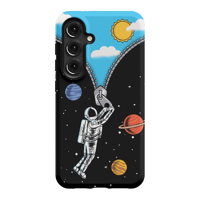 Galaxy S24 StrongFit Space and sky by Coffee Man