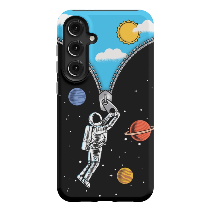 Galaxy S24 Plus StrongFit Space and sky by Coffee Man