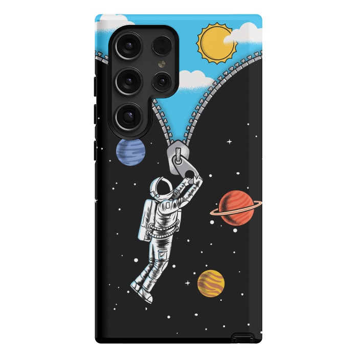 Galaxy S24 Ultra StrongFit Space and sky by Coffee Man