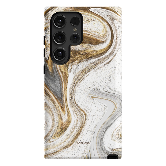 Galaxy S24 Ultra StrongFit Brown Coffee by ArtsCase