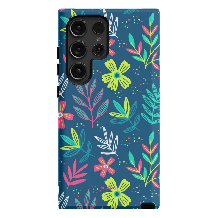 Galaxy S24 Ultra StrongFit WildFlowers 01 by ArtsCase