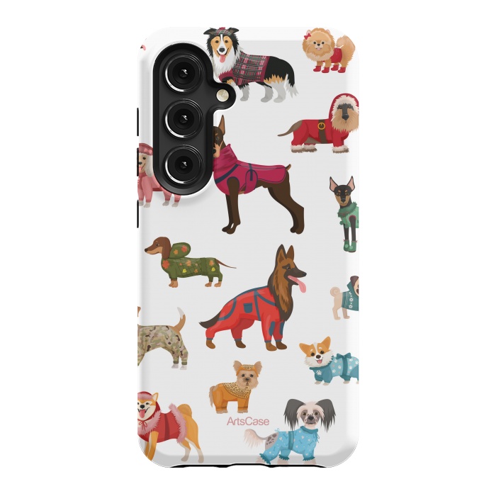 Galaxy S24 StrongFit Fashion Dogs by ArtsCase