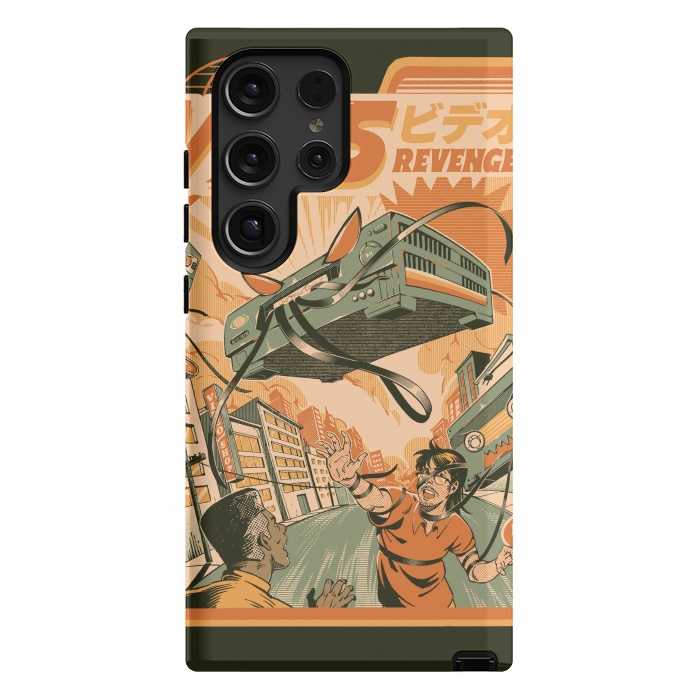 Galaxy S24 Ultra StrongFit VHS Revenge by Ilustrata