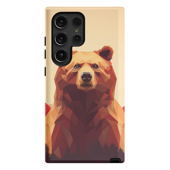 Galaxy S24 Ultra StrongFit Poly bear by haroulita