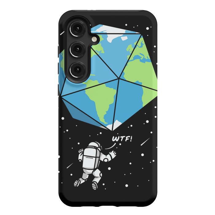 Galaxy S24 Plus StrongFit D20 Earth Astronaut by LM2Kone