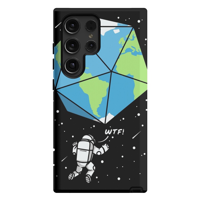 Galaxy S24 Ultra StrongFit D20 Earth Astronaut by LM2Kone