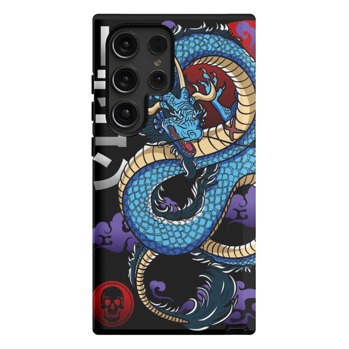 Galaxy S24 Ultra StrongFit Japanese Dragon Emperor by LM2Kone