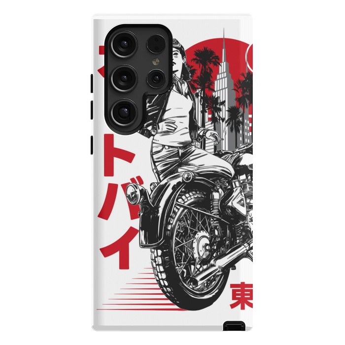 Galaxy S24 Ultra StrongFit Urban Japanese Motorcycle by LM2Kone