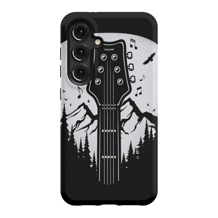 Galaxy S24 StrongFit Forest Guitar Pick by LM2Kone