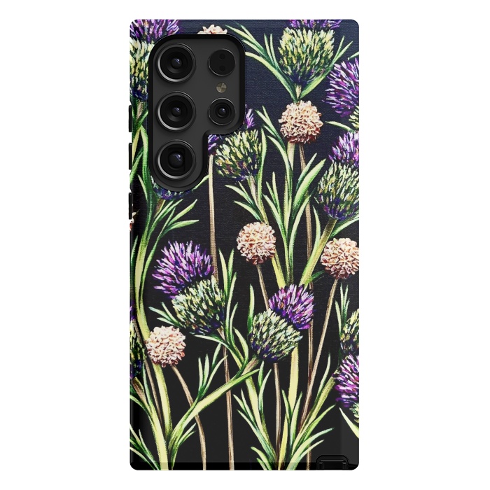 Galaxy S24 Ultra StrongFit Thistle  by Denise Cassidy Wood
