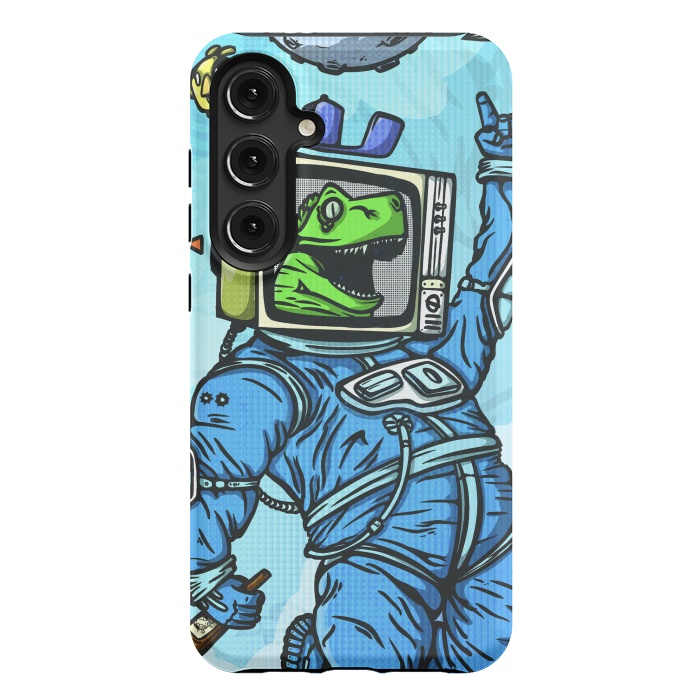 Galaxy S24 Plus StrongFit Astro lizard by Manuvila